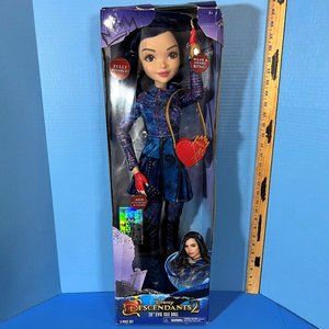 Disney Descendants 2 Isle Of The Lost Evie 28" Doll Blue Hair Large NEW Box Wear